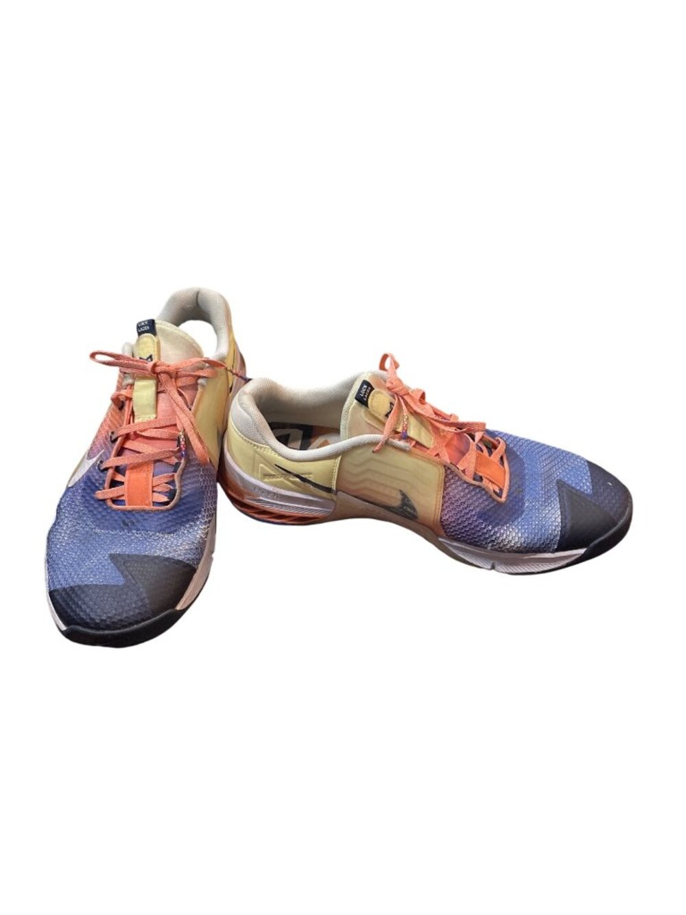 Nike Metcon 7 AMP mens blue orange crossfit low top sneakers sz 14 SKU 10352